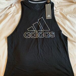 Adidas black Tank Top